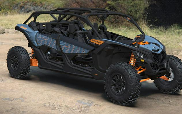 2025 Can-Am® Maverick X3 MAX DS Turbo Scandi Blue & Orange Crush