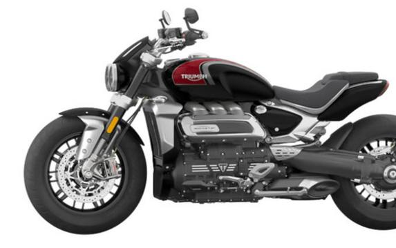 2024 Triumph Rocket 3 R Sapphire Black/Carnival Red/Silver Ice