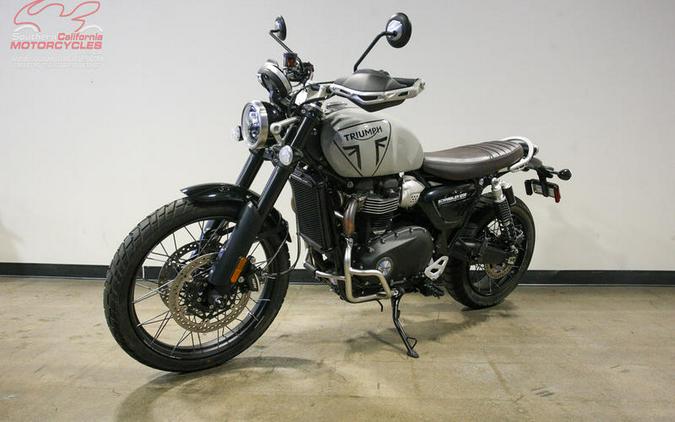 2024 Triumph Scrambler 1200 X Ash Grey