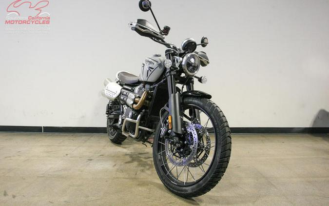 2024 Triumph Scrambler 1200 X Ash Grey