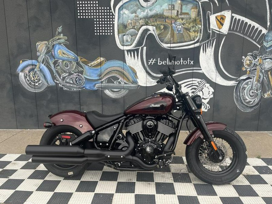 2025 Indian Motorcycle® Chief® Bobber Dark Horse® Maroon Metallic