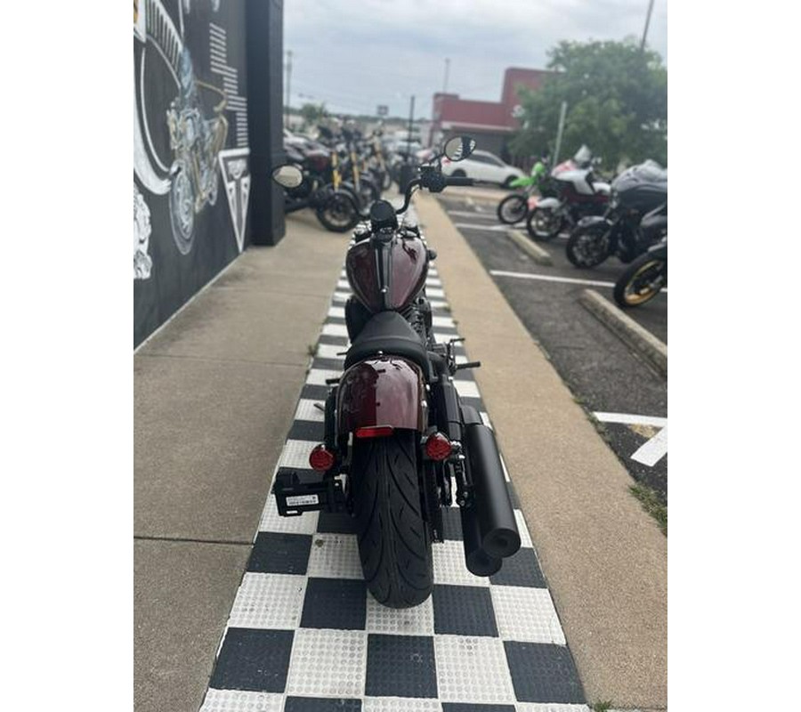 2025 Indian Motorcycle® Chief® Bobber Dark Horse® Maroon Metallic