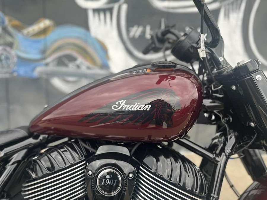 2025 Indian Motorcycle® Chief® Bobber Dark Horse® Maroon Metallic