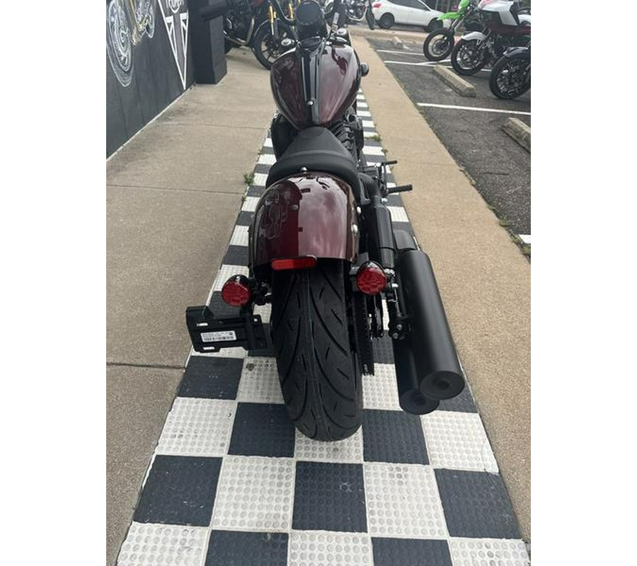 2025 Indian Motorcycle® Chief® Bobber Dark Horse® Maroon Metallic