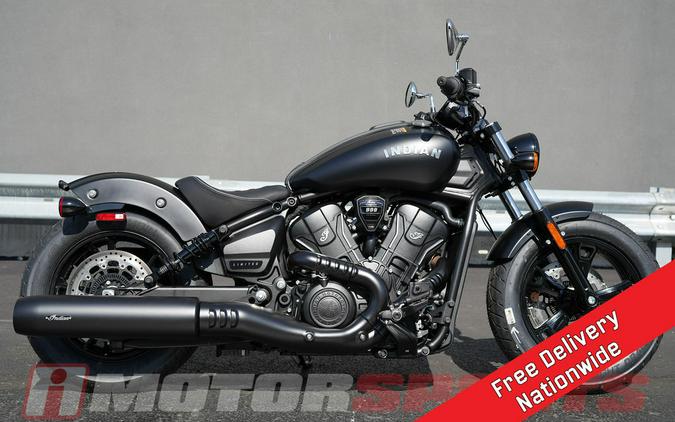 2026 Indian Motorcycle Scout Sixty Bobber Limited Black Smoke