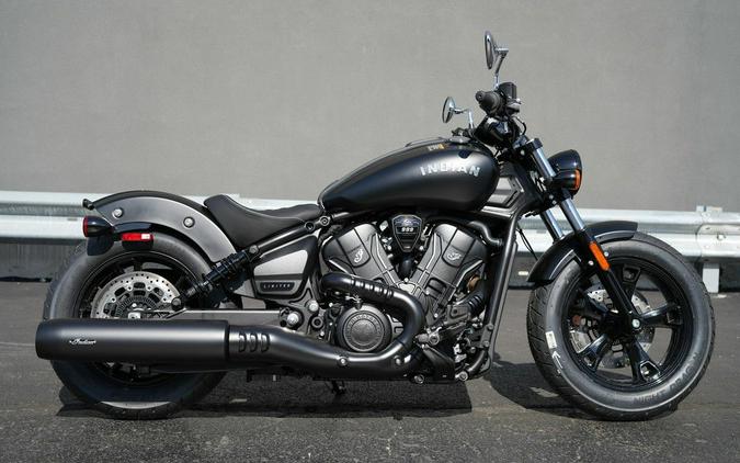 2026 Indian Motorcycle Scout Sixty Bobber Limited Black Smoke
