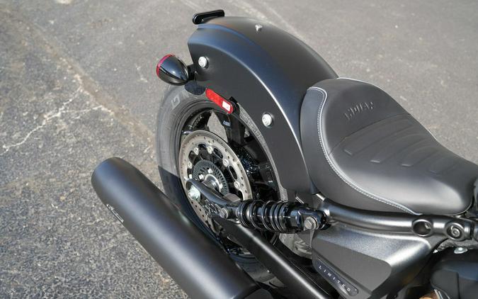 2026 Indian Motorcycle Scout Sixty Bobber Limited Black Smoke