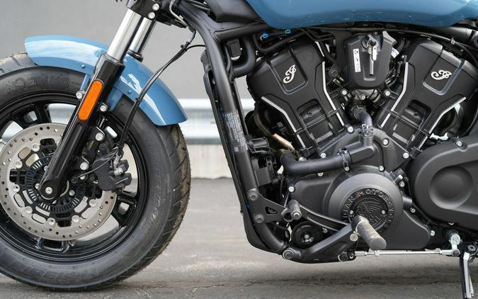2026 Indian Motorcycle Scout Sixty Bobber Limited Storm Blue
