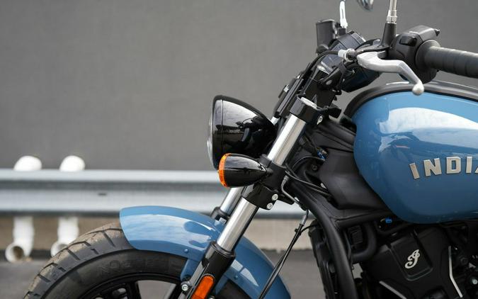 2026 Indian Motorcycle Scout Sixty Bobber Limited Storm Blue