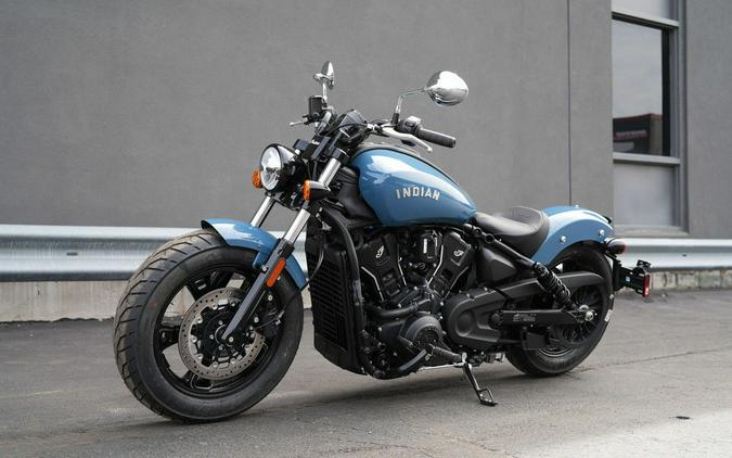 2026 Indian Motorcycle Scout Sixty Bobber Limited Storm Blue