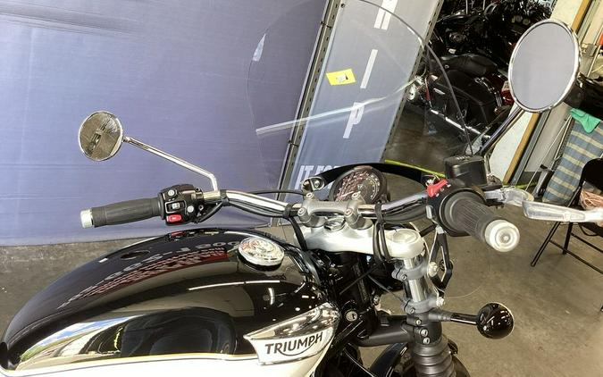 2022 Triumph Bonneville Speedmaster Sapphire Black/Fusion White