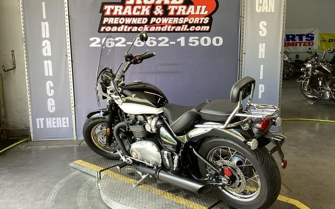 2022 Triumph Bonneville Speedmaster Sapphire Black/Fusion White