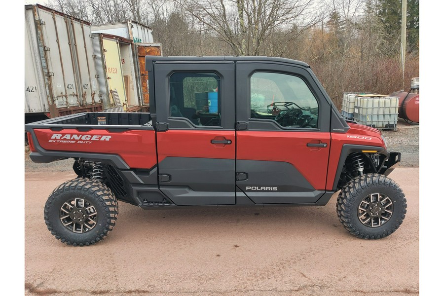 2024 Polaris Industries Ranger Crew XD 1500 Northstar Edition Premium Sunset Red