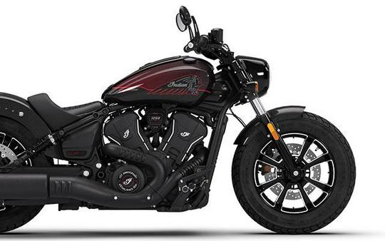 2026 Indian Motorcycle 125 SCOUT BOBBR, 125 RED W/ BLK CRSTL, 49ST
