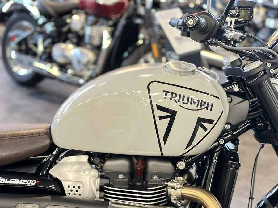 2024 Triumph Scrambler 1200 X Ash Grey