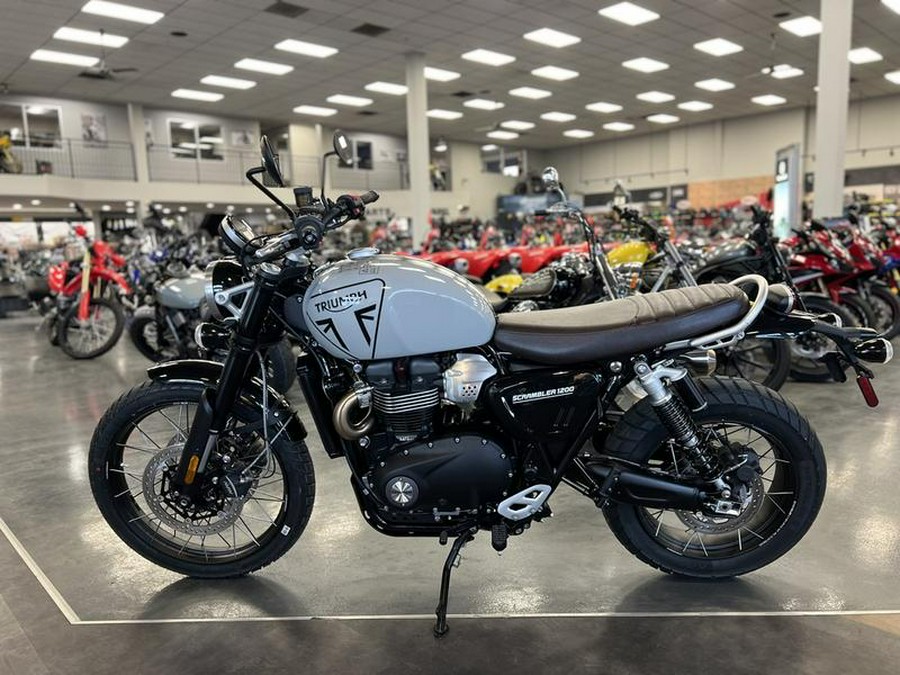 2024 Triumph Scrambler 1200 X Ash Grey