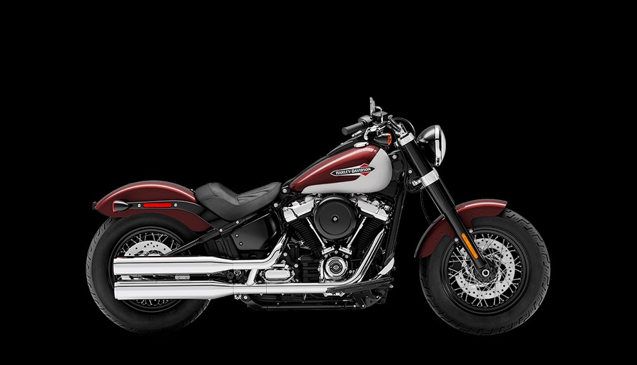 2021 Harley-Davidson Softail Slim Midnight Crimson & Stone Washed White Pear