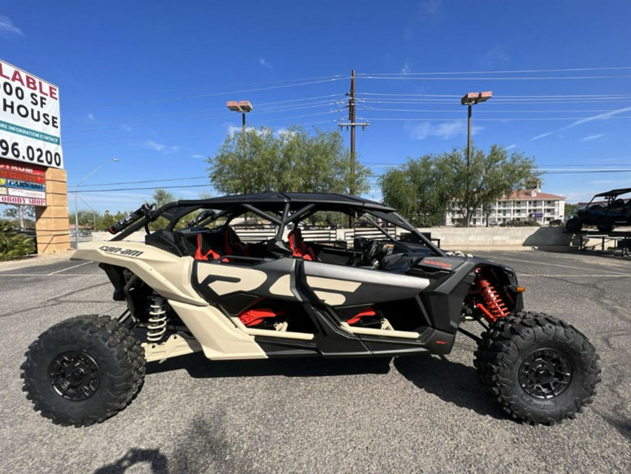 2022 Can-Am® Maverick X3 MAX X rs Turbo RR With Smart-Shox Desert Tan / Carbon Black / C