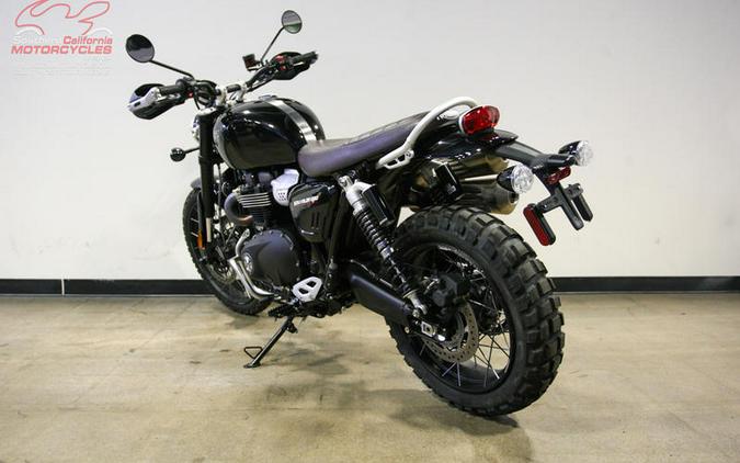 2024 Triumph Scrambler 1200 X Sapphire Black