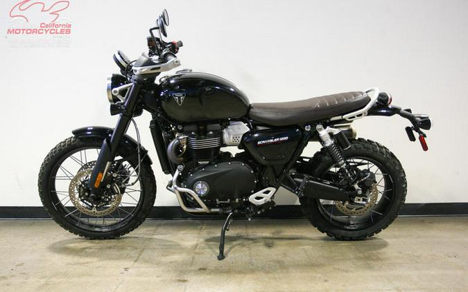 2024 Triumph Scrambler 1200 X Sapphire Black