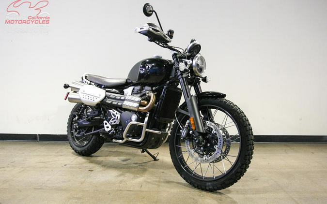 2024 Triumph Scrambler 1200 X Sapphire Black