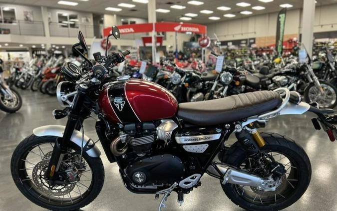 2023 Triumph Scrambler 1200 XC Carnival Red / Jet Black