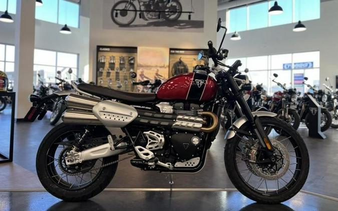 2023 Triumph Scrambler 1200 XC Carnival Red / Jet Black