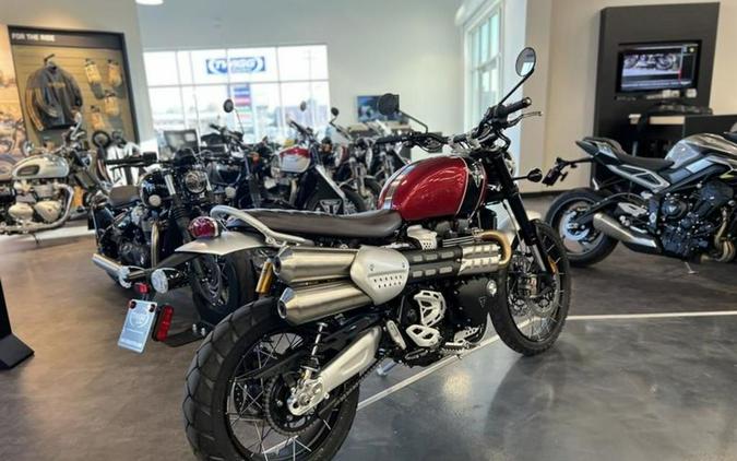 2023 Triumph Scrambler 1200 XC Carnival Red / Jet Black