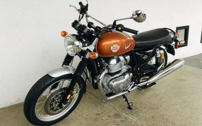 2023 Royal Enfield INT650 Orange Crush