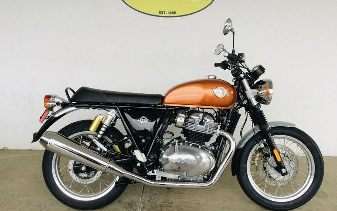 2023 Royal Enfield INT650 Orange Crush