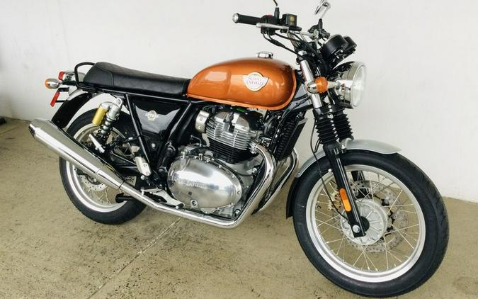 2023 Royal Enfield INT650 Orange Crush