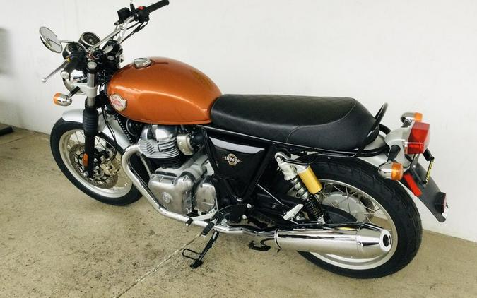 2023 Royal Enfield INT650 Orange Crush