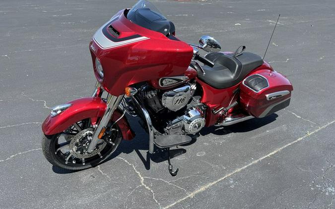 2026 Indian Chieftain Limited w/Powerband Audio Sunset Red Metallic