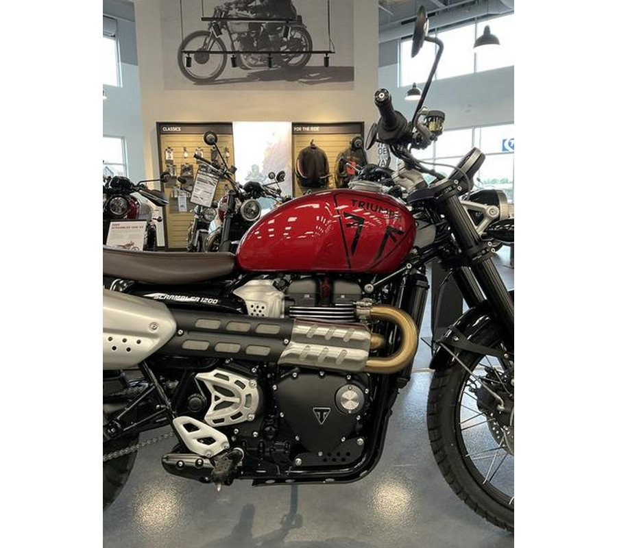 2024 Triumph Scrambler 1200 X Carnival Red