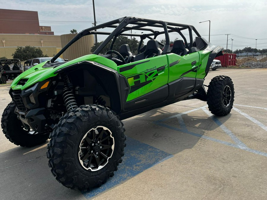 2026 Kawasaki Teryx4 H2 Lime Green