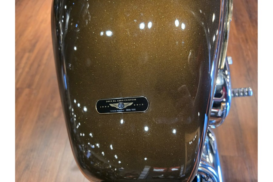 2013 Harley-Davidson® Sportster® 1200 Custom 110th Anniversary Edition