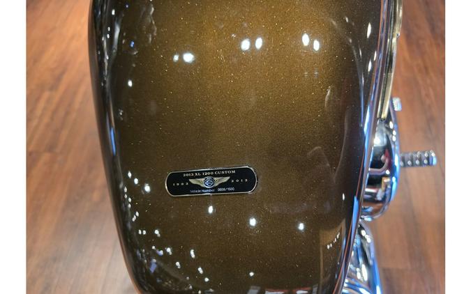 2013 Harley-Davidson® Sportster® 1200 Custom 110th Anniversary Edition