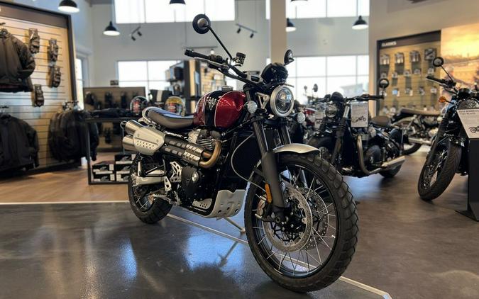 2023 Triumph Scrambler 1200 XC Carnival Red / Jet Black