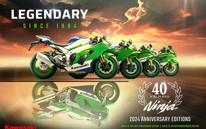 2024 Kawasaki Ninja® ZX™-14R 40th Anniversary Edition ABS