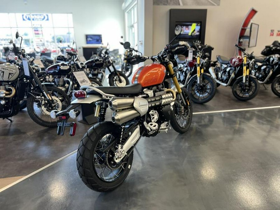 2024 Triumph Scrambler 1200 XE Baja Orange / Phantom Black