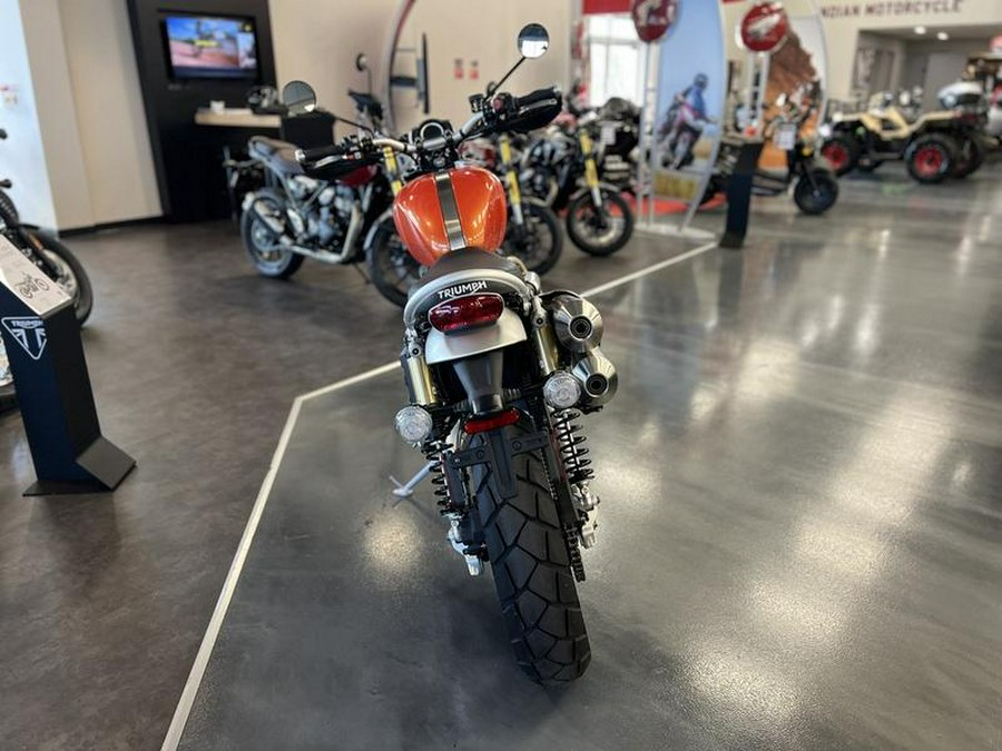 2024 Triumph Scrambler 1200 XE Baja Orange / Phantom Black