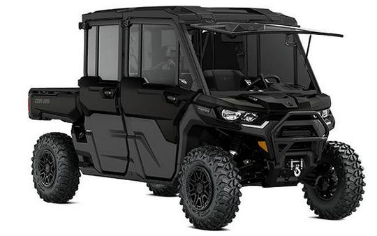 2025 Can-Am 6LSC Defender Max LTD Lone Star Edition Stealth Black