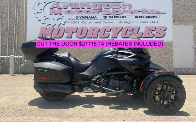 2025 Can-Am Spyder F3 Limited Dark Wheels
