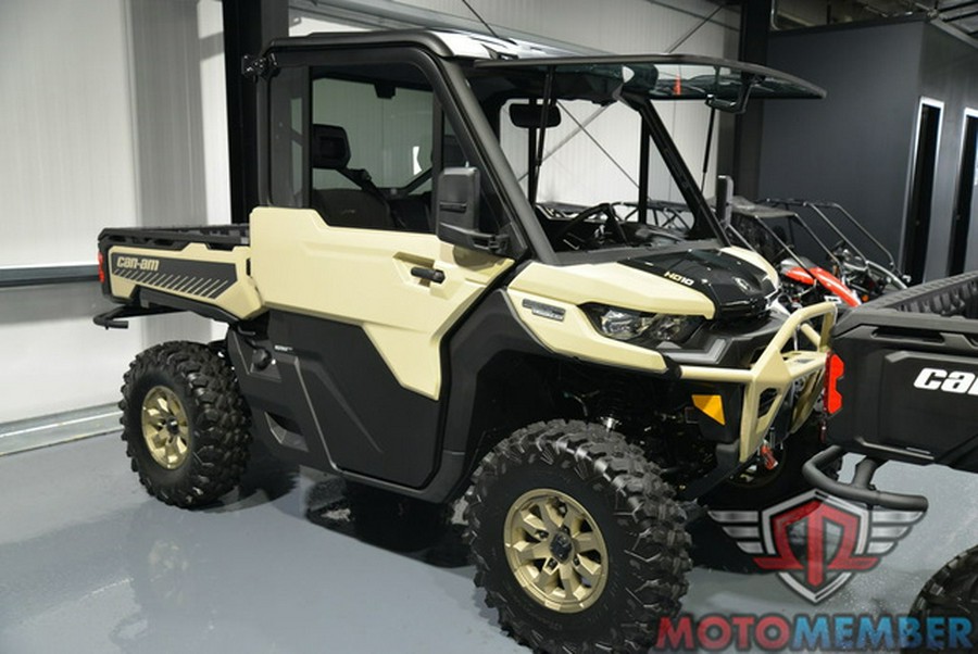 2025 Can-Am Defender Limited HD10 Desert Tan & Stealth Black
