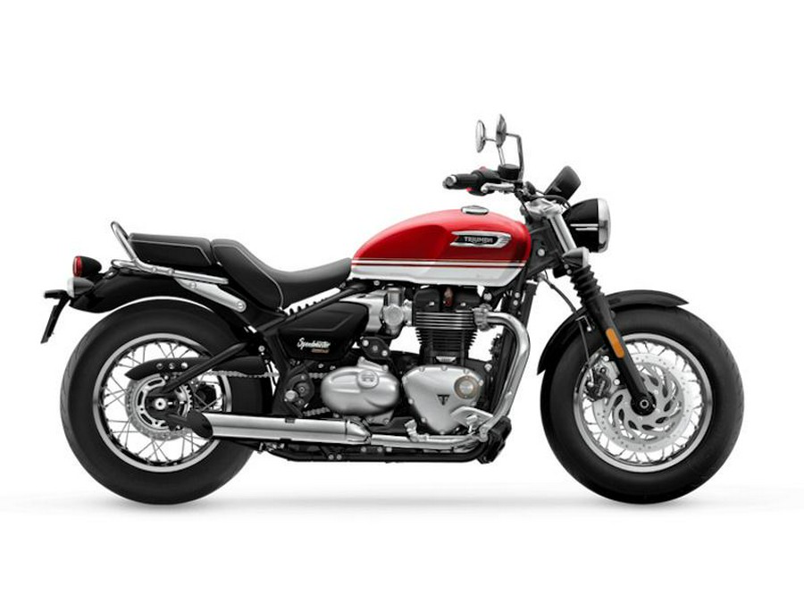 2026 Triumph Bonneville Speedmaster Carnival red