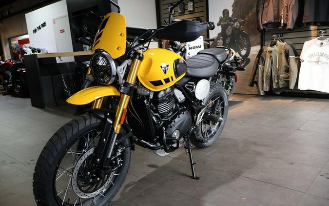 2026 Triumph Scrambler 400 XC Racing Yellow XC