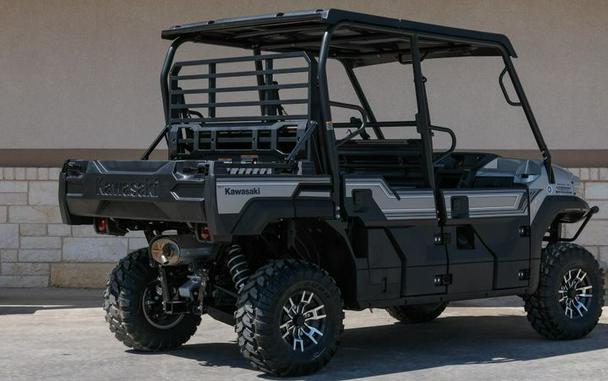 New 2024 KAWASAKI MULE PROFXT 1000 LE RANCH EDITION METALLIC TITANIUM