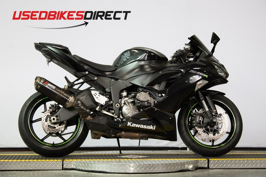 2019 Kawasaki ZX-6R ABS - $10,999.00