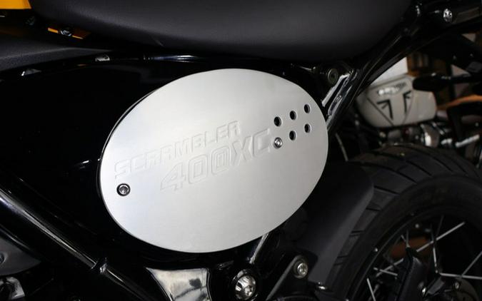 2026 Triumph Scrambler 400 XC Racing Yellow XC