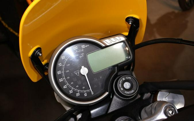 2026 Triumph Scrambler 400 XC Racing Yellow XC